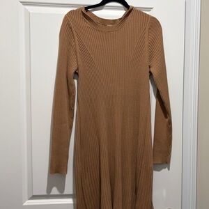 GAP Ribbed Brown Sweater